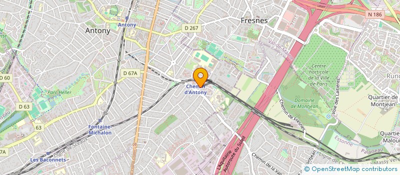 localisation de l'entreprise MONSIEUR SAMUEL MOISE à ANTONY