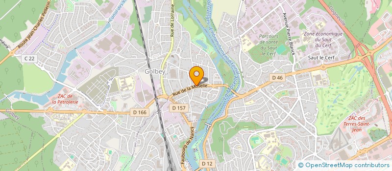 localisation de l'entreprise MONSIEUR SAMUEL MOLARD  CHATEL-SUR-MOSELLE