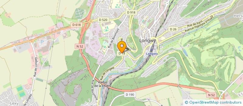 localisation de l'entreprise MONSIEUR SAMUEL MONGEARD à LONGWY