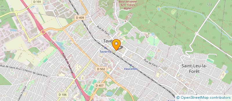 localisation de l'entreprise MONSIEUR SAMUEL MONTEIRO TAVARES  TAVERNY