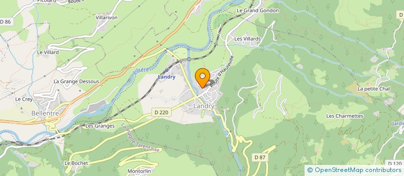 localisation de l'entreprise MONSIEUR SAMUEL MORRIS  LANDRY