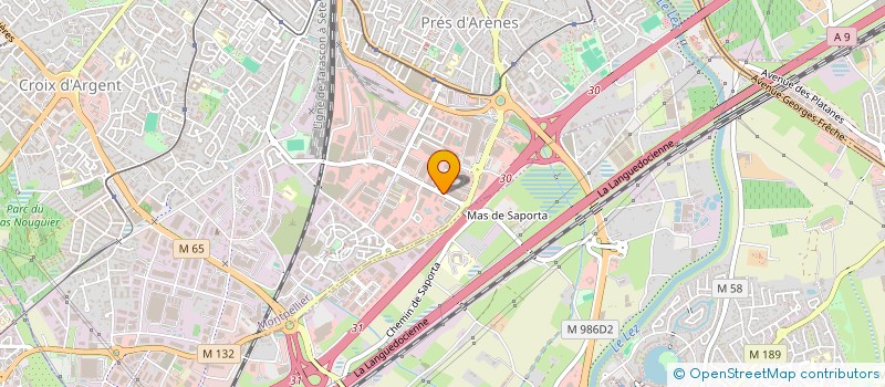 localisation de l'entreprise MONSIEUR SAMUEL MOSAD à MONTPELLIER