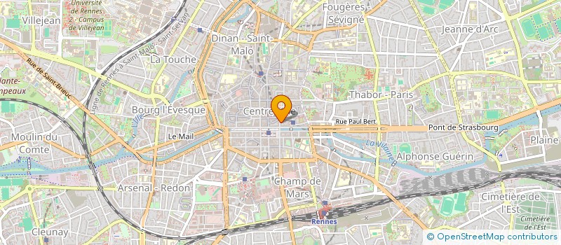 localisation de l'entreprise MONSIEUR SAMUEL MOULIN  RENNES