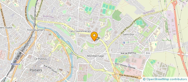 localisation de l'entreprise MONSIEUR SAMUEL MUSELET  POITIERS