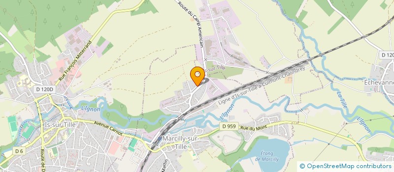 localisation de l'entreprise MONSIEUR SAMUEL MUSSARD  MARCILLY-SUR-TILLE