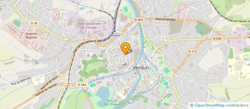 localisation de l'entreprise MONSIEUR SAMUEL MUSSOLIN à VERDUN