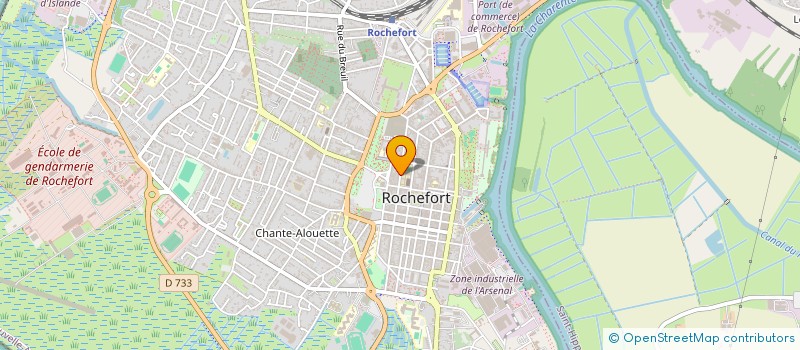 localisation de l'entreprise MONSIEUR SAMUEL NAAS  ROCHEFORT