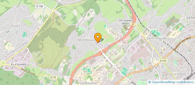 localisation de l'entreprise MONSIEUR SAMUEL NADINE LUC BELIARD à BESANCON