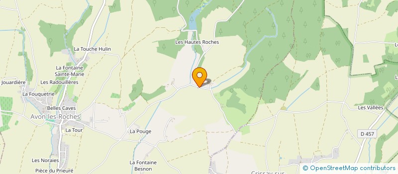 localisation de l'entreprise MONSIEUR SAMUEL NATIVEL  AVON-LES-ROCHES