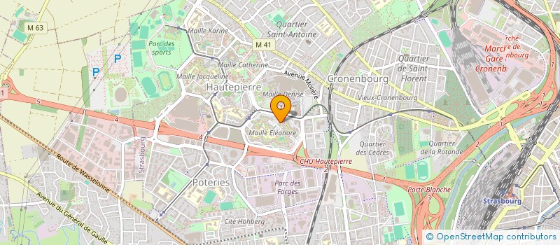 localisation de l'entreprise MONSIEUR SAMUEL NDONG MITOULE à STRASBOURG