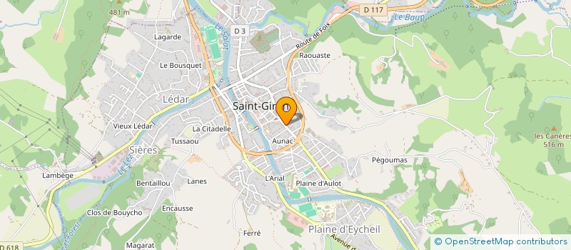 localisation de l'entreprise MONSIEUR SAMUEL NICOL à SAINT-GIRONS