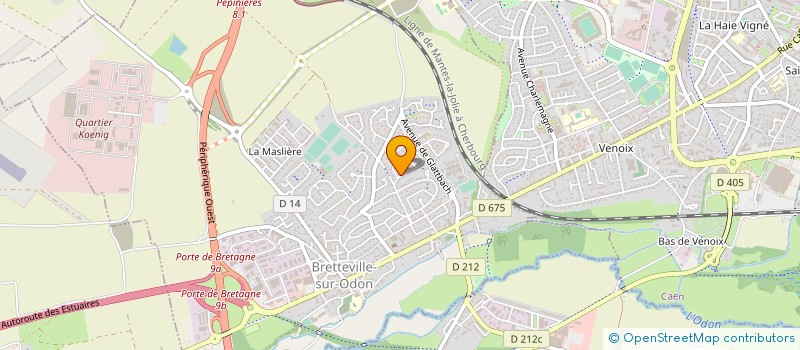 localisation de l'entreprise MONSIEUR SAMUEL NICOLAS  BRETTEVILLE-SUR-ODON