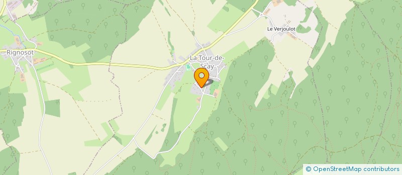 localisation de l'entreprise MONSIEUR SAMUEL NICOLET  LA TOUR-DE-SCAY