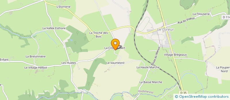 localisation de l'entreprise MONSIEUR SAMUEL NICOLLE  HUDIMESNIL