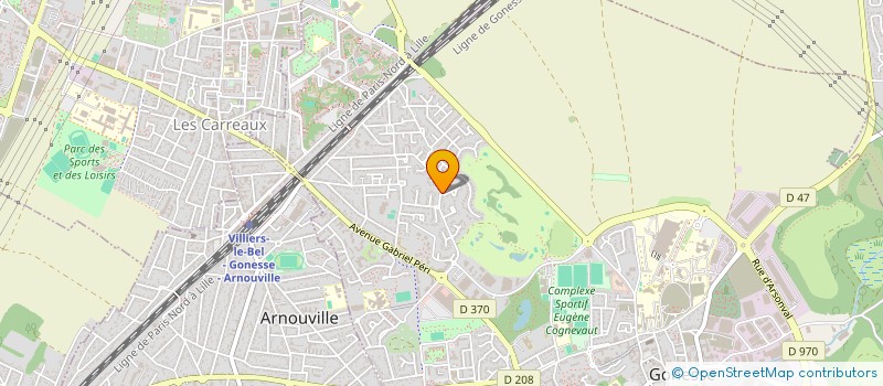 localisation de l'entreprise MONSIEUR SAMUEL NISSAN à GONESSE