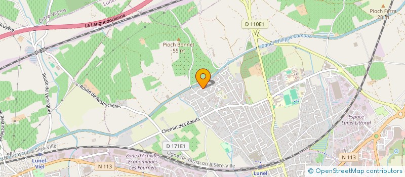 localisation de l'entreprise MONSIEUR SAMUEL NJOCK NJOCK  LUNEL