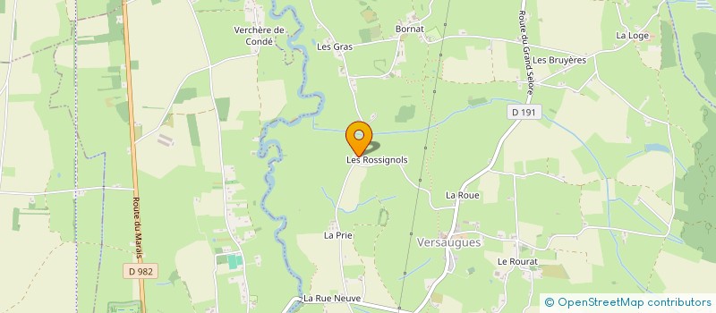 localisation de l'entreprise MONSIEUR SAMUEL NOEL  VERSAUGUES