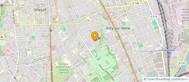 localisation de l'entreprise MONSIEUR SAMUEL OBADIA  VITRY-SUR-SEINE