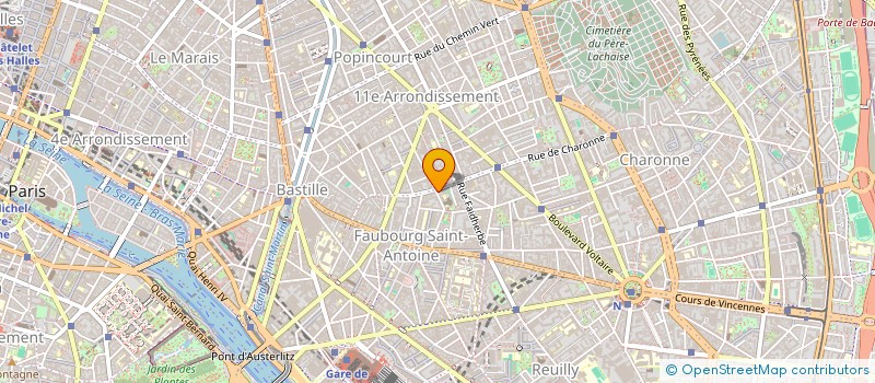 localisation de l'entreprise MONSIEUR SAMUEL OLLIVIER  PARIS