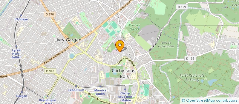 localisation de l'entreprise MONSIEUR SAMUEL OUANNA à CLICHY-SOUS-BOIS