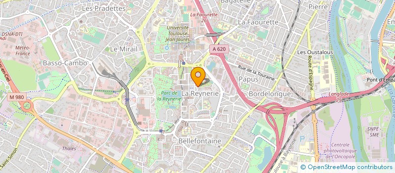 localisation de l'entreprise MONSIEUR SAMUEL OWUSU à TOULOUSE
