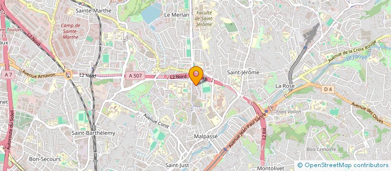 localisation de l'entreprise MONSIEUR SAMUEL PAJNO à MARSEILLE