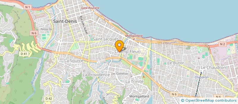 localisation de l'entreprise MONSIEUR SAMUEL PANDIN à SAINT-DENIS