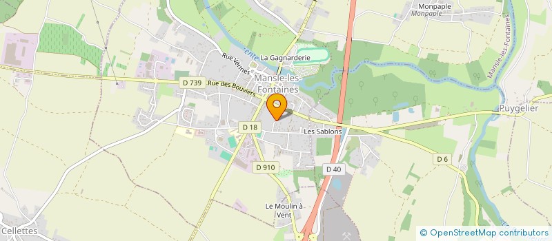 localisation de l'entreprise MONSIEUR SAMUEL PASQUEREAU  MANSLE-LES-FONTAINES