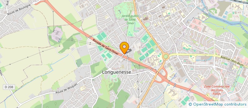 localisation de l'entreprise MONSIEUR SAMUEL PECRO  LONGUENESSE
