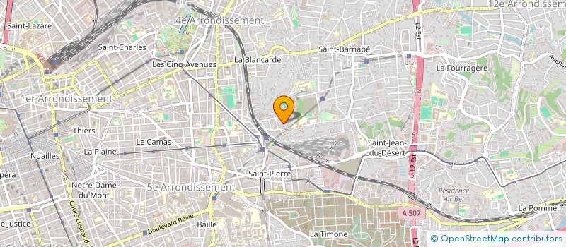 localisation de l'entreprise MONSIEUR SAMUEL PENAGUILLA à MARSEILLE
