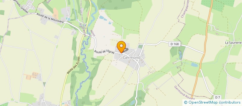 localisation de l'entreprise MONSIEUR SAMUEL PENOCHET  GERMOND-ROUVRE