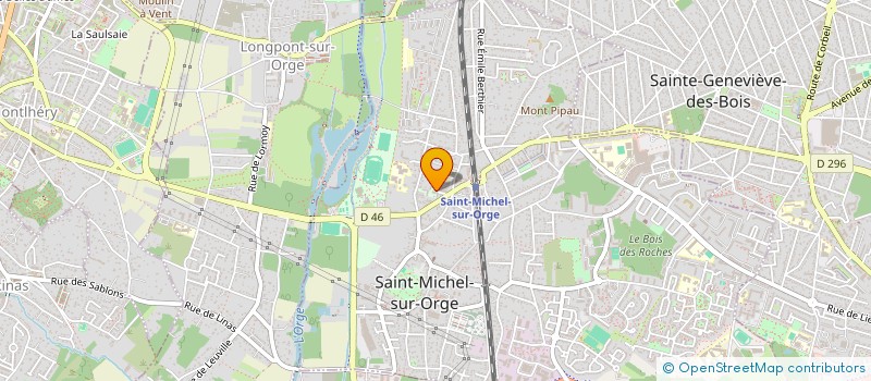 localisation de l'entreprise MONSIEUR SAMUEL PERASTE  SAINT-MICHEL-SUR-ORGE