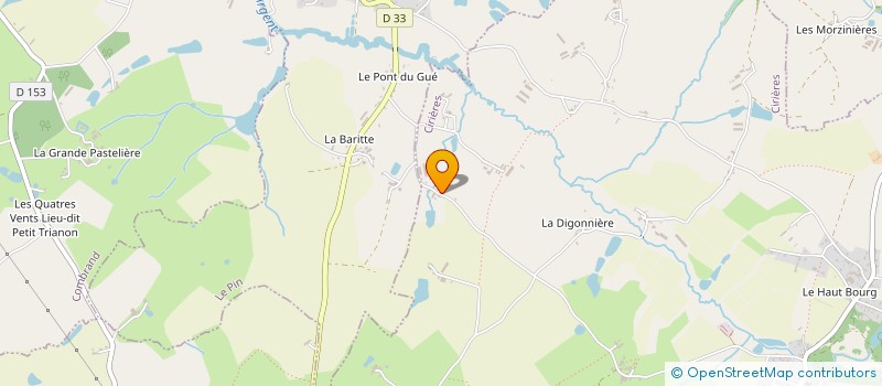 localisation de l'entreprise MONSIEUR SAMUEL PEROCHON à CIRIERES