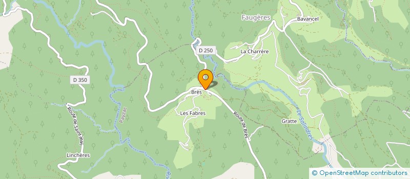 localisation de l'entreprise MONSIEUR SAMUEL PERRIN  PAYZAC