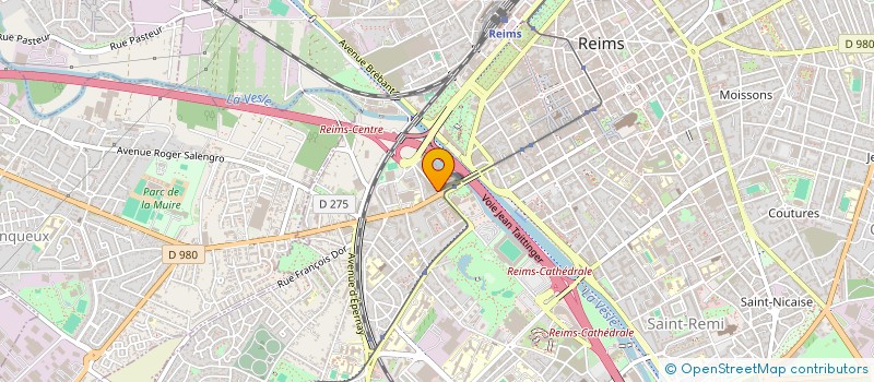 localisation de l'entreprise MONSIEUR SAMUEL PERRIN  REIMS