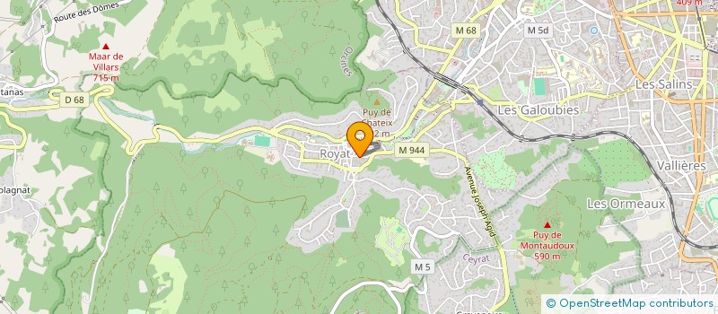 localisation de l'entreprise MONSIEUR SAMUEL PICAUD  LA REOLE