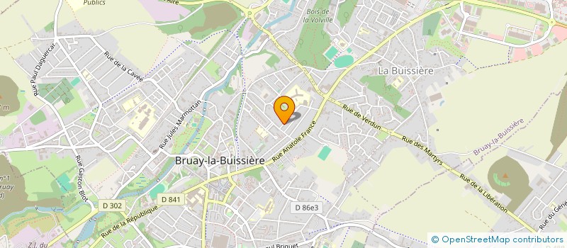 localisation de l'entreprise MONSIEUR SAMUEL PICOT à BRUAY-LA-BUISSIERE