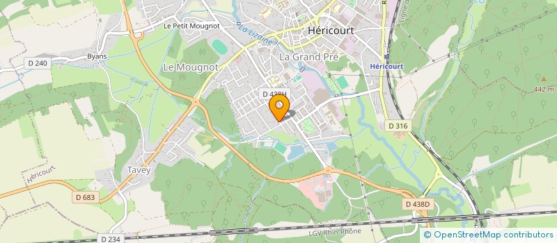 localisation de l'entreprise MONSIEUR SAMUEL PIEMONTESE  HERICOURT