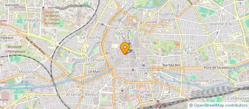 localisation de l'entreprise MONSIEUR SAMUEL PIERRE  RENNES
