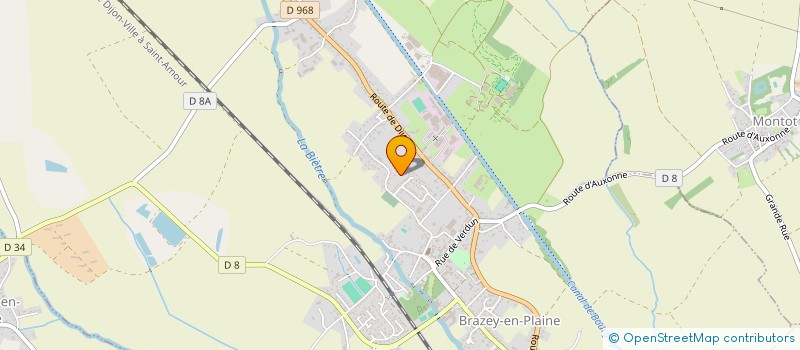 localisation de l'entreprise MONSIEUR SAMUEL PIERRICHON  BRAZEY-EN-PLAINE