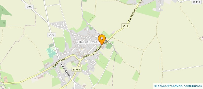 localisation de l'entreprise MONSIEUR SAMUEL PIGOT  VILLERS-OUTREAUX