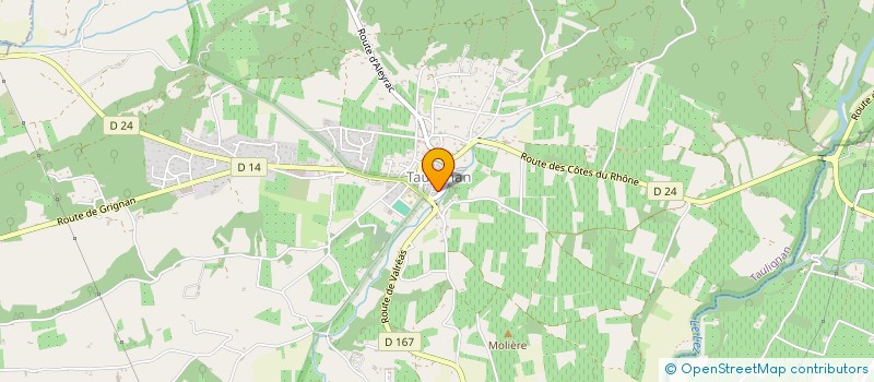 localisation de l'entreprise MONSIEUR SAMUEL PILLARD  TAULIGNAN