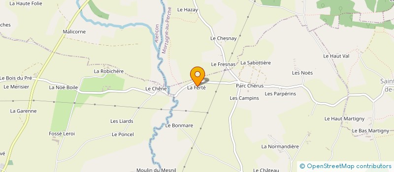 localisation de l'entreprise MONSIEUR SAMUEL PILLON à CHAMPEAUX-SUR-SARTHE