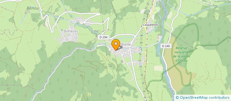 localisation de l'entreprise MONSIEUR SAMUEL PINHAL  BIELLE