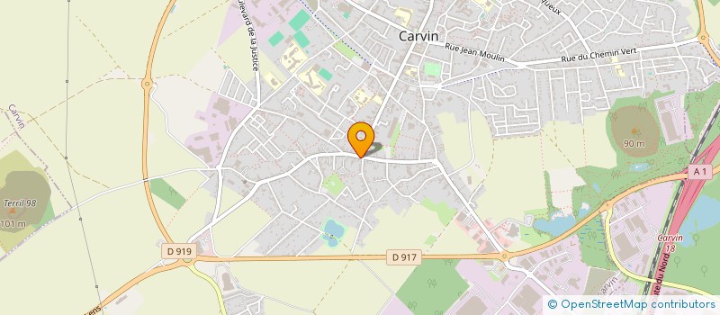 localisation de l'entreprise MONSIEUR SAMUEL PISTONE à CARVIN