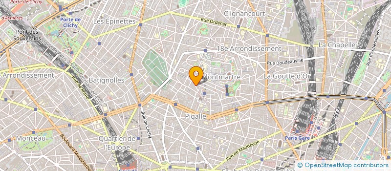 localisation de l'entreprise MONSIEUR SAMUEL POIRIER  PARIS