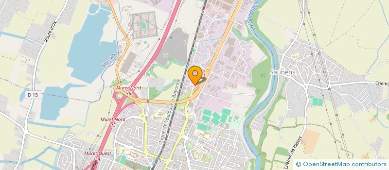 localisation de l'entreprise MONSIEUR SAMUEL POLIMENI  MURET