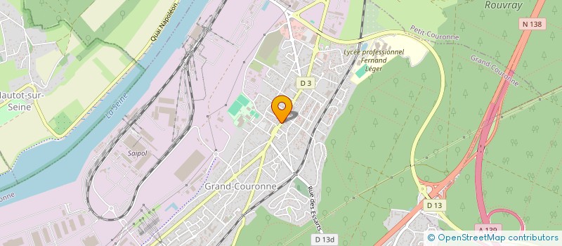 localisation de l'entreprise MONSIEUR SAMUEL POPELIER à GRAND-COURONNE