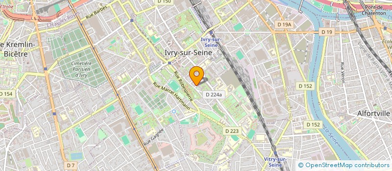 localisation de l'entreprise MONSIEUR SAMUEL POULOLO  IVRY-SUR-SEINE