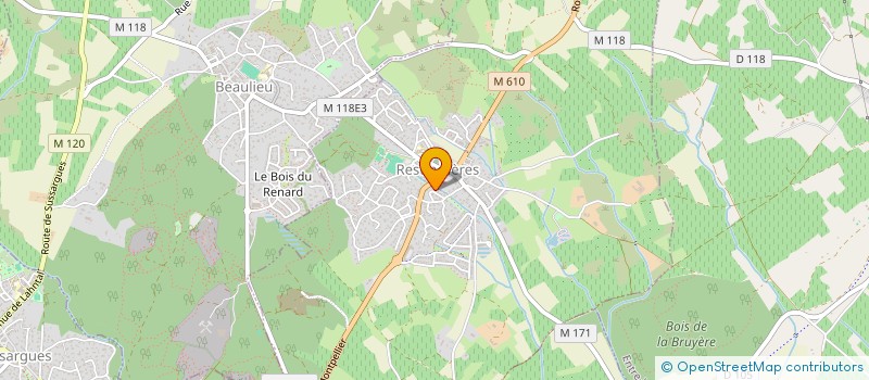 localisation de l'entreprise MONSIEUR SAMUEL POZZI  RESTINCLIERES